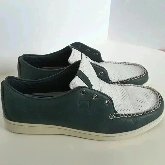 Quicksilver Skipper Mole Leather loafer size 12 - Picture 2 of 5